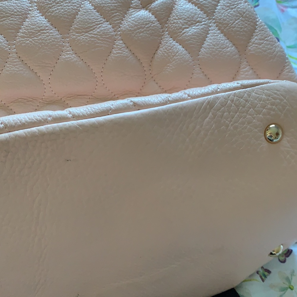 Vera Bradley Quilted Pink Purse with Laptop Sleeve - Picture 11 of 11